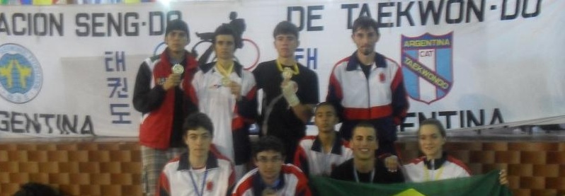 Equipe Rodrigo Ferla no Argentina Open de Taekwondo 2011